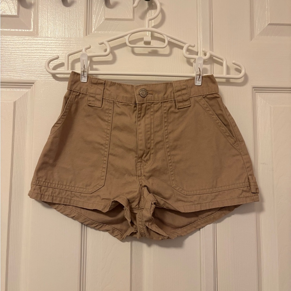 Bluenotes Women's Beige Cargo Shorts
